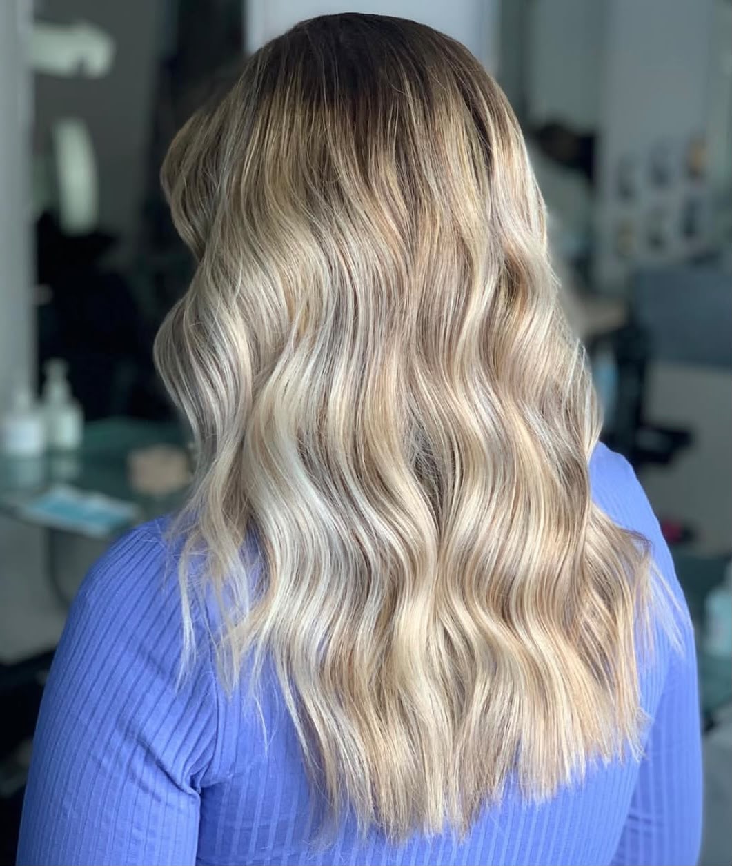 Balayage blond